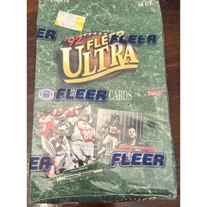 1992 FLEER ULTRA FOOTBALL FACTORY SEALED BOX
